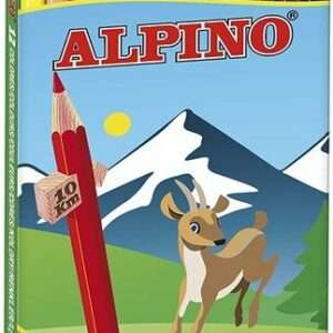12 Lápices de Colores Largos Alpino