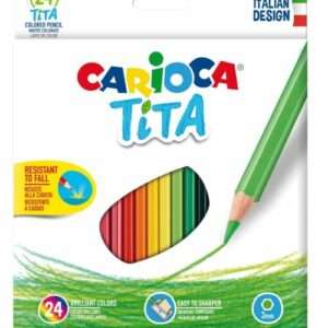 24 Lápices de Colores Hexagonales Carioca Tita