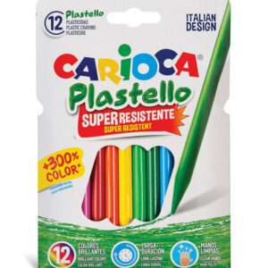 12 Ceras Carioca Plastello