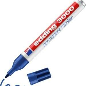Rotulador Edding 3000 Permanente Azul