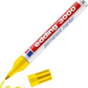 Rotulador Edding 3000 Permanente Amarillo