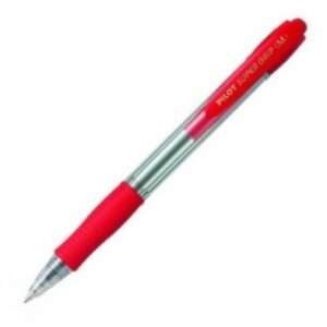 Bolígrafo Pilot Super Grip Rojo