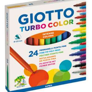 24 Rotuladores Giotto Turbo Color