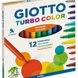 12 Rotuladores Giotto Turbo Color
