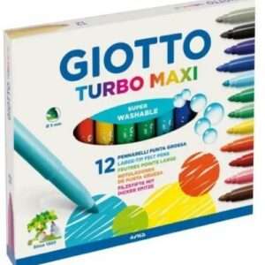 12 Rotuladores Giotto Turbo Maxi