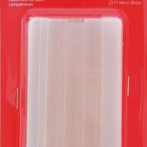 10 Recambios Barra Silicona 11 mm