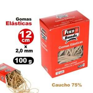 Gomas Elásticas Fixo 2mmx12cm