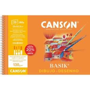 Bloc Dibujo Basik A4+ Liso