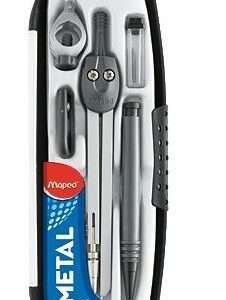 Compás Maped Metal 5 Piezas
