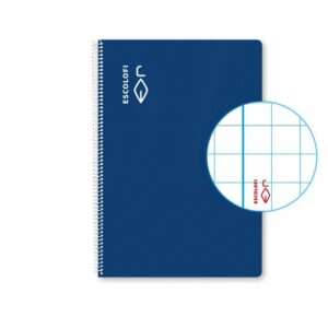 Cuaderno Espiral A5 Cuadro 6mm 70Gr