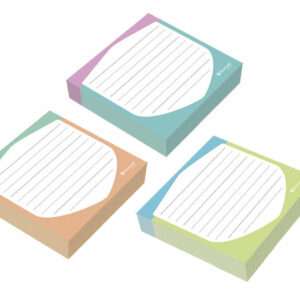 Taco Notas 200 Hojas Bicolor