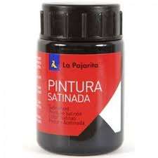 Pintura Satinada La Pajarita 35ml Negro