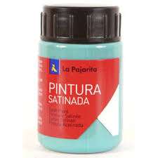 Pintura Satinada La Pajarita 35ml Turquesa