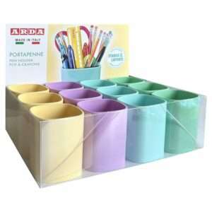 Cubilete Portalápices Tidy Matt Colores Pastel