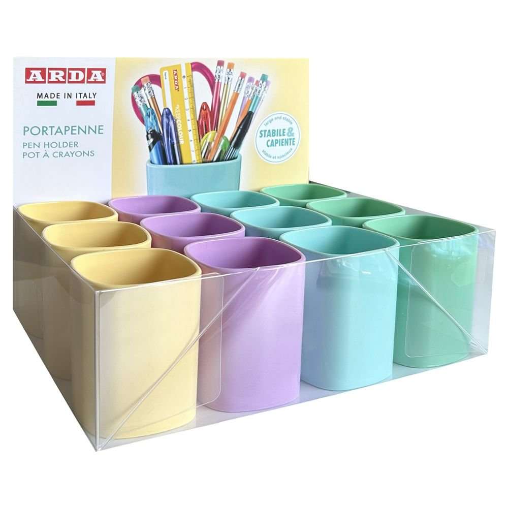 Cubilete Portalápices Tidy Matt Colores Pastel