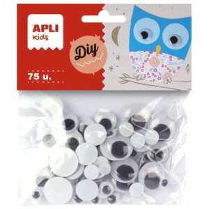 75 Ojos Móviles Redondos Tamaño Surtido