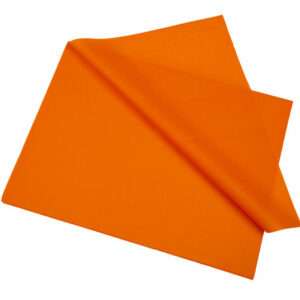 Hoja Papel Seda 50x75cm Naranja