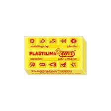 Plastilina Jovi 70 Amarillo Claro Pequeña