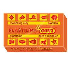 Plastilina Jovi 70 Naranja Pequeña