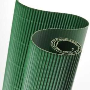 Rollo Cartón Ondulado Verde Selva