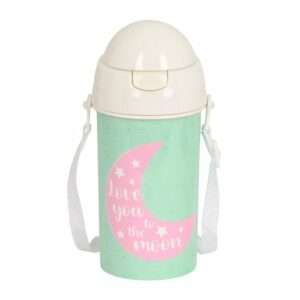 Botella Apertura Automática Y Pajita