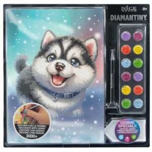 Juego Crea Con Diamantes Husky