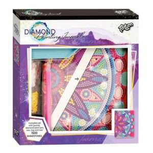 Cuaderno Pintura Diamantes Mandala De Flores