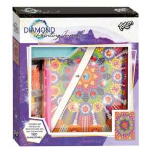 Cuaderno Pintura Diamantes Mandala Caleidoscopio