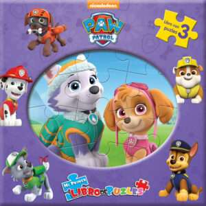 Patrulla Canina Girls Libro Con 3 Puzzles