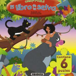 El Libro De La Selva Con 6 Puzzles