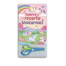 Colorea y Recorta Unicornios