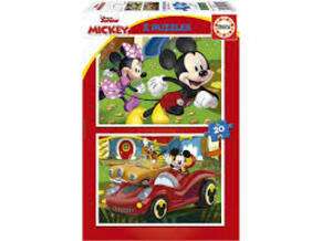 Puzzle Mickey Mouse Fun House 2x20