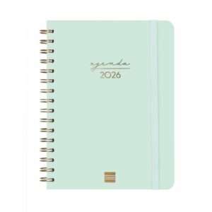 Agenda anual 2026 Alma Sv Menta