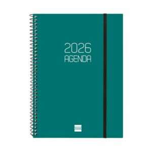 Agenda anual 2026 Opaque SV Verde