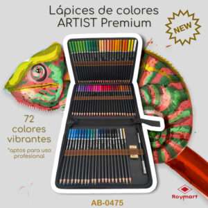 Estuche 72 lápices Colores Premium