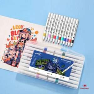 Maletín 36 Rotuladores Acrílicos